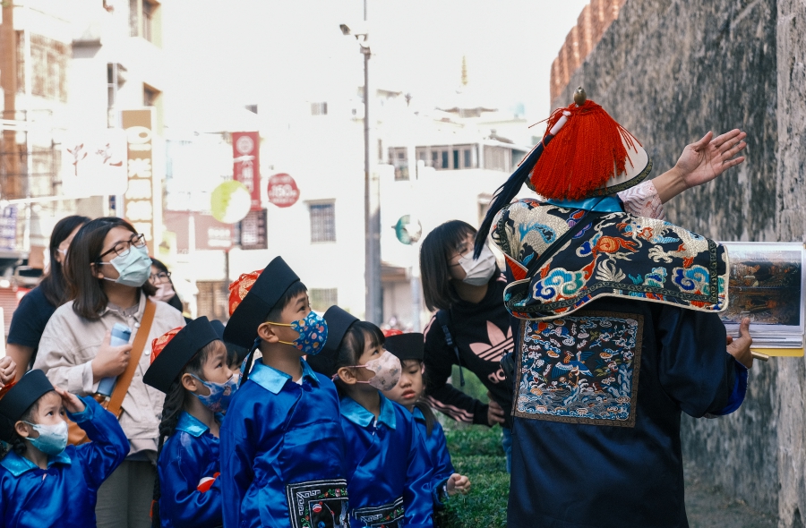 舊城小學堂-門神餅