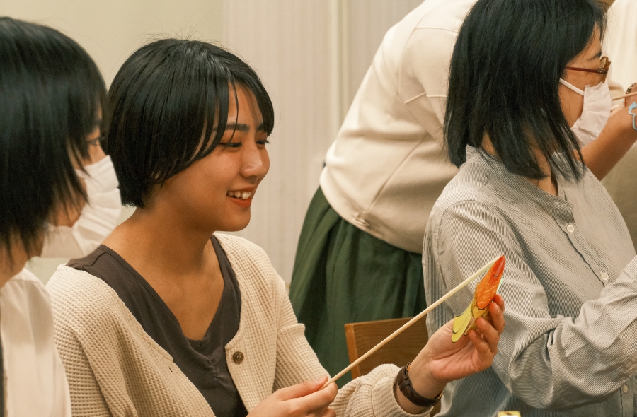 高雄餐旅大學東門導覽與皮影戲體驗活動