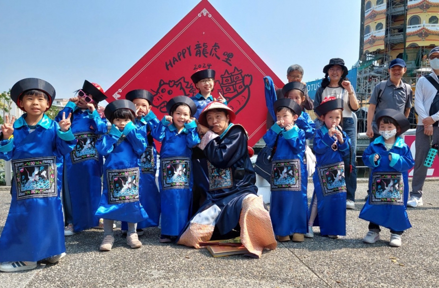 舊城小學堂-手作門神餅
