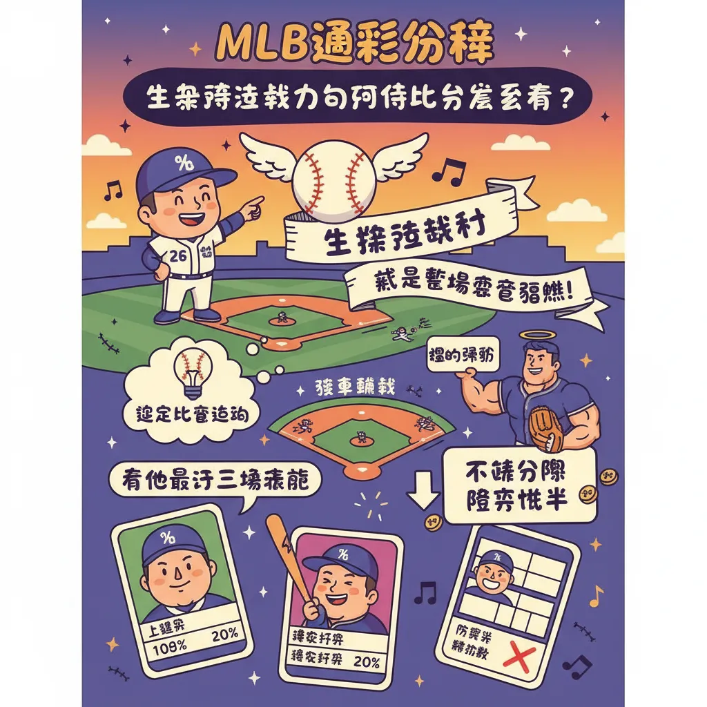 MLB運彩分析：先發投手戰力與即時比分怎麼看？